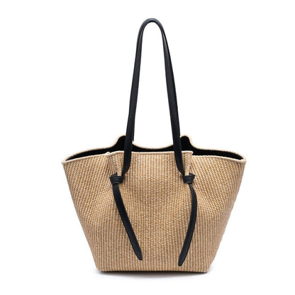 Lorenza Straw Tote