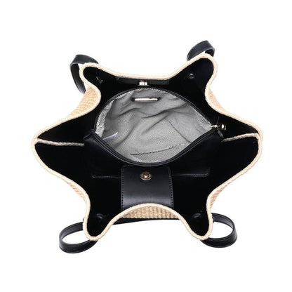 Lorenza Straw Tote